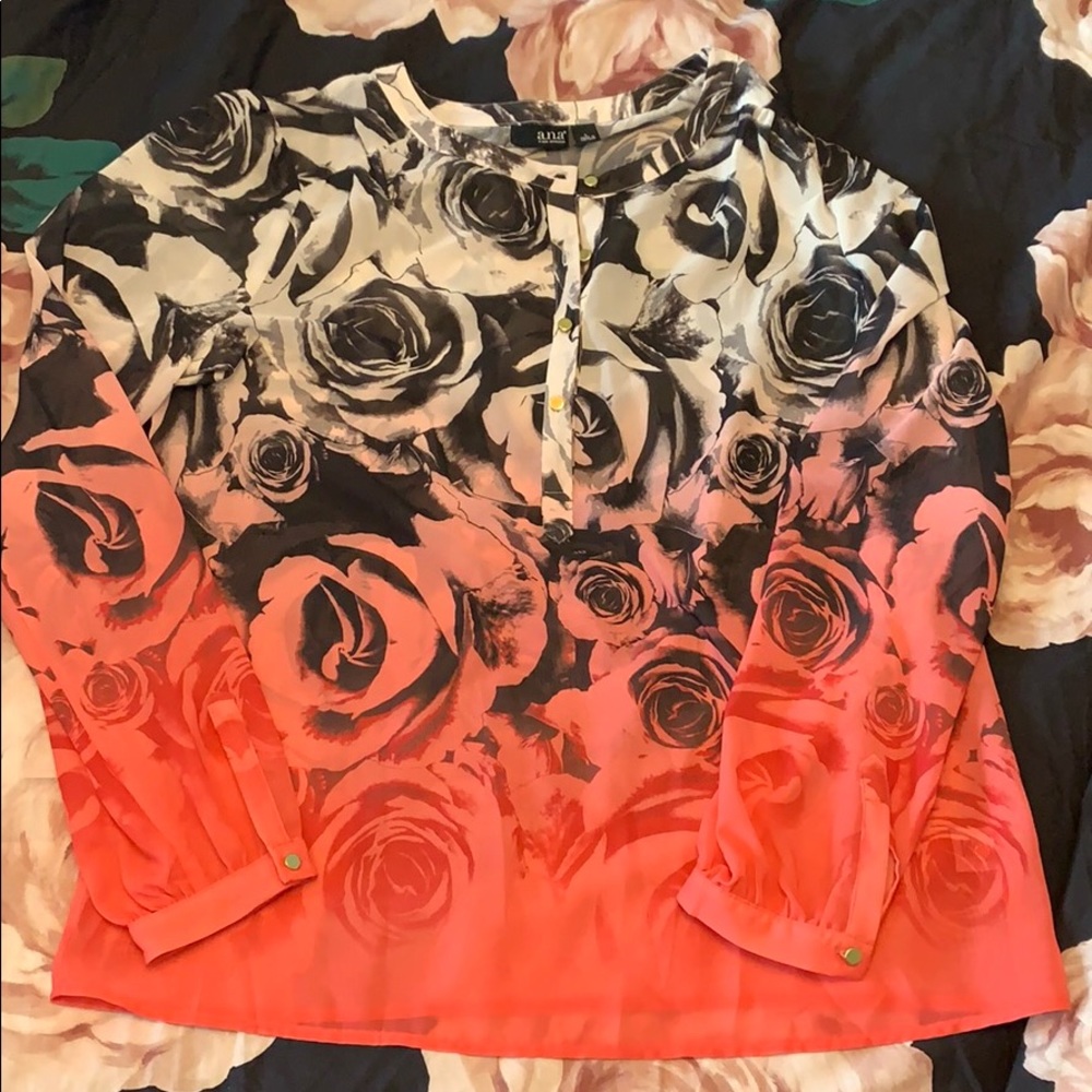 Sheer blouse